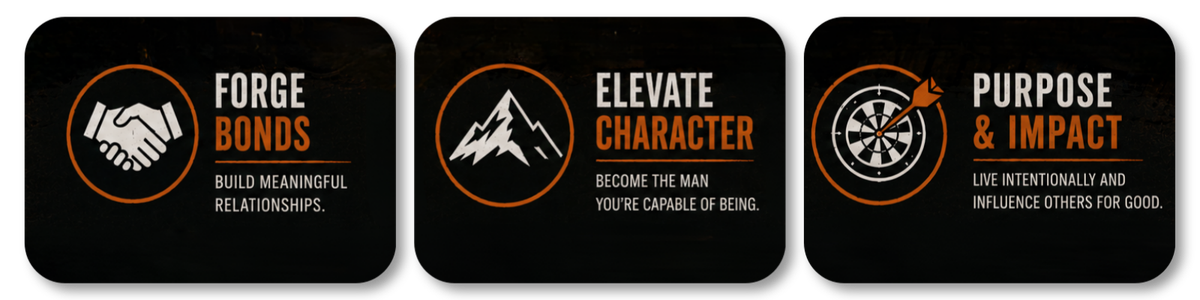 Forge Bonds. Elevate Character. Purpose & Impact.
