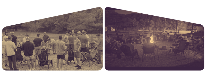 Real men, real conversations — lives, faith, and friendships being strengthened through authentic community.