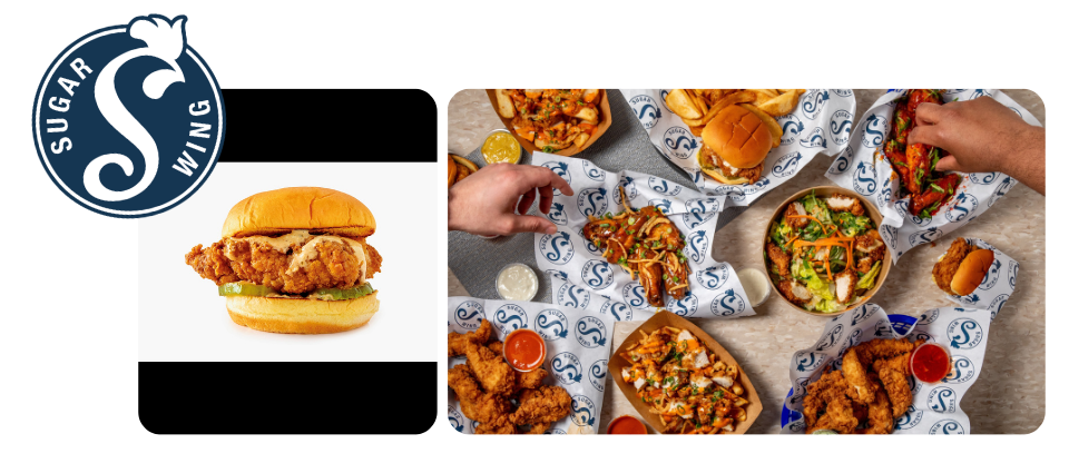 Sugar Wing - elevating the crispy chicken eating experience.